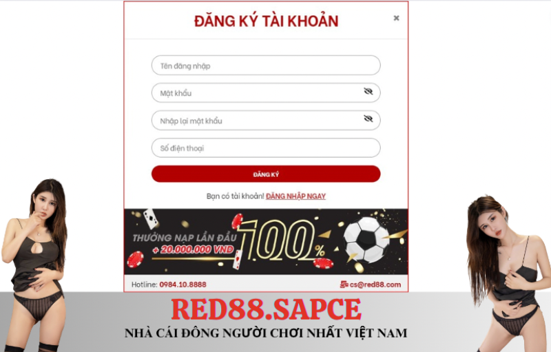 cách đăng ký red88 cho người mới