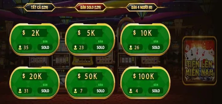 Game bài Tiến Lên Miền Nam siêu cuốn